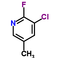 3-Chloro-2-fluoro-5-methylpyridine